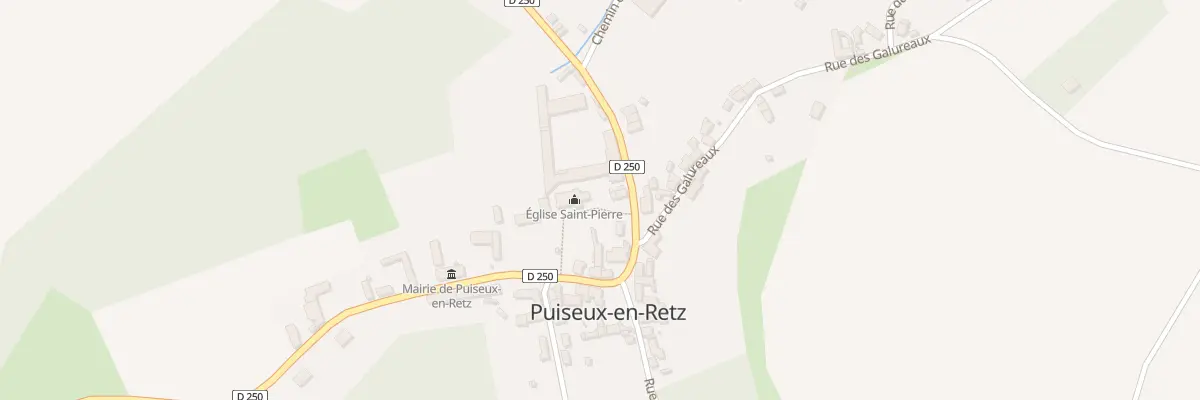 Plan du 3 Rue du Montcet à Puiseux-en-Retz
