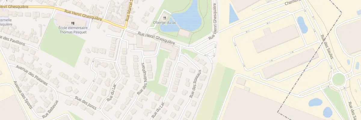Plan du 51 Rue du Lac à Lesquin