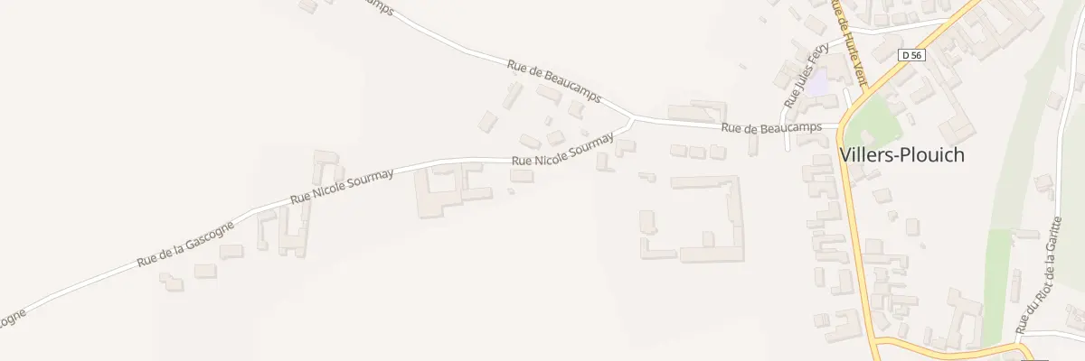 Plan du 3 Rue Nicole Sourmay à Villers-Plouich