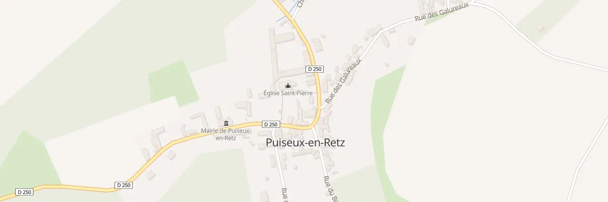 Plan du 1 Rue du Montcet à Puiseux-en-Retz