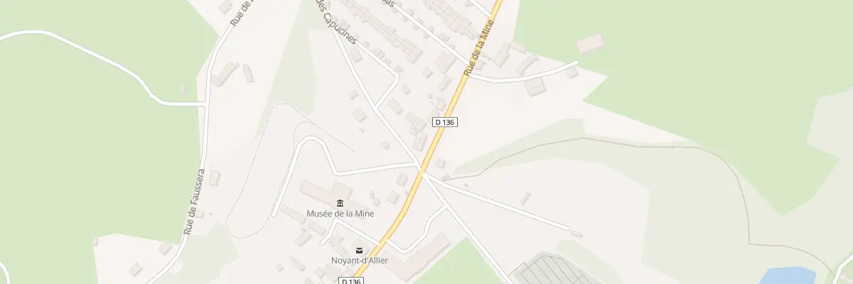 Plan du 43 Rue de la Mine à Noyant-d’Allier