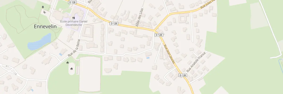 Plan du 9 Rue des Prés de Gorgueil à Ennevelin