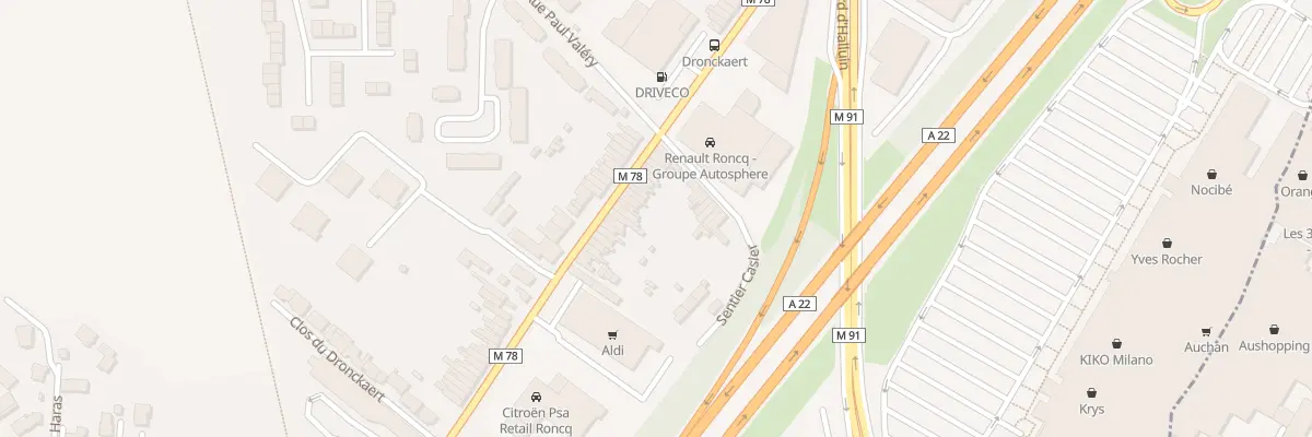 Plan du 123 Rue du Dronckaert à Roncq