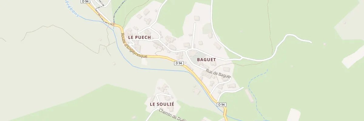 Plan du 5594 Le Puech à Rivière-sur-Tarn