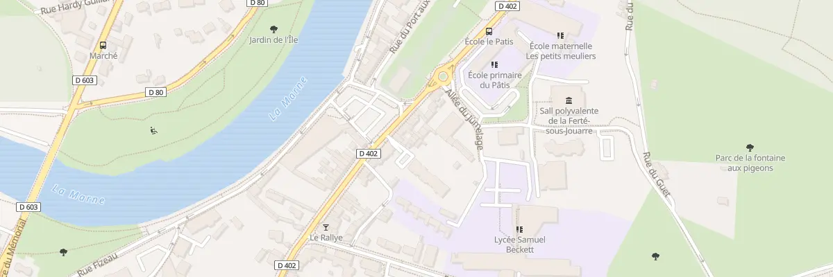 Plan du 57 Rue de Condé à La Ferté-sous-Jouarre