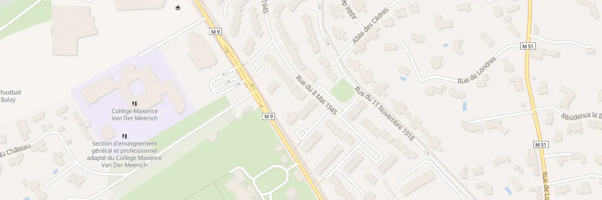 Plan du 28 Rue du Huit Mai 1945 à Mouvaux