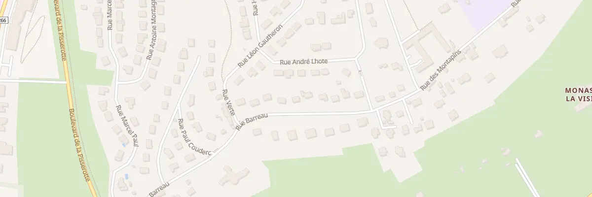 Plan du 138 Rue des Montapins à Nevers