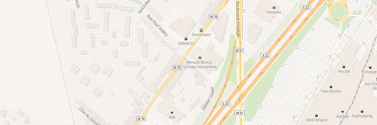 Plan du 105 Rue du Dronckaert à Roncq