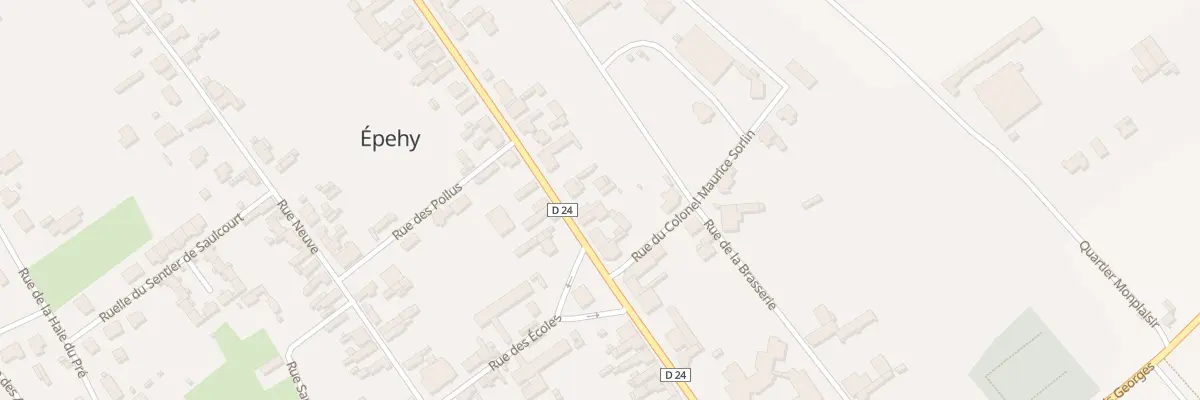 Plan du 36 Rue Raoul Trocmé à Épehy