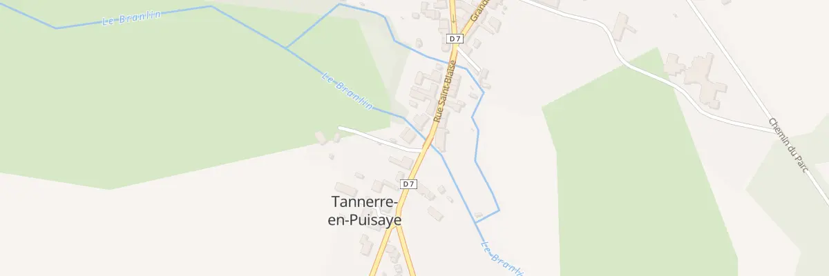 Plan du 10 Rue Saint Blaise à Tannerre-en-Puisaye