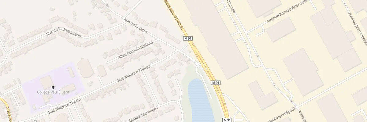 Plan du 120 Rue de la Latte à Roncq