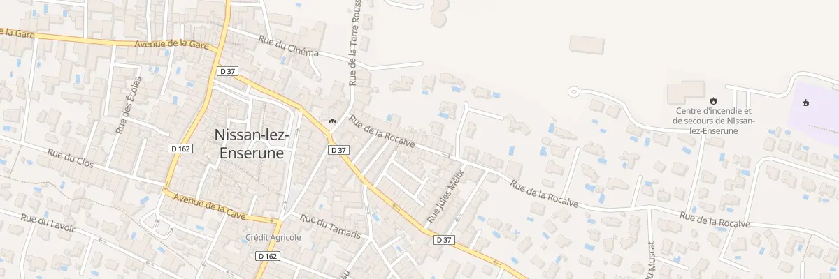 Plan du 19 Rue de la Rocalve à Nissan-lez-Enserune