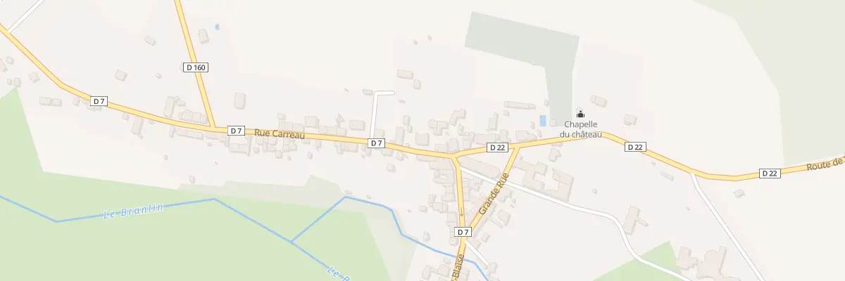 Plan du 4 Rue Carreau à Tannerre-en-Puisaye