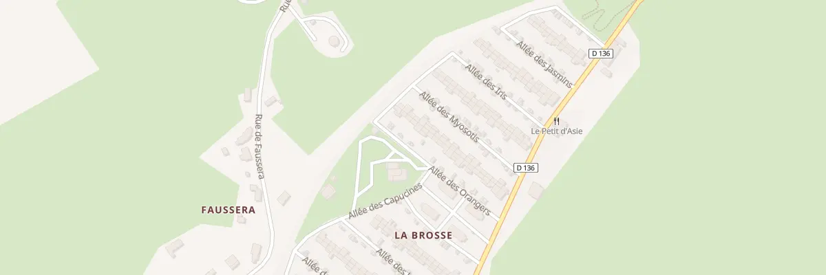 Plan du 34 All des Orangers à Noyant-d’Allier
