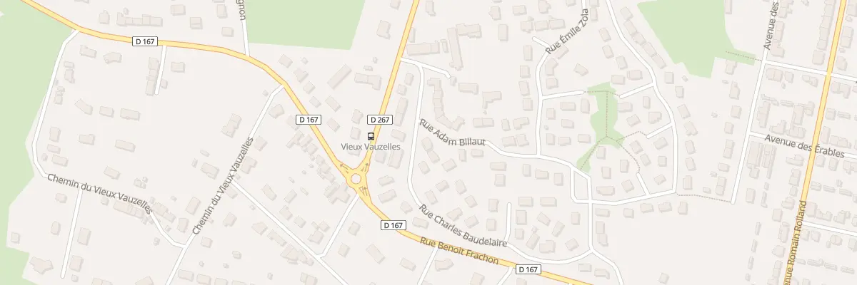 Plan du 14 Rue Adam Billaut à Varennes-Vauzelles