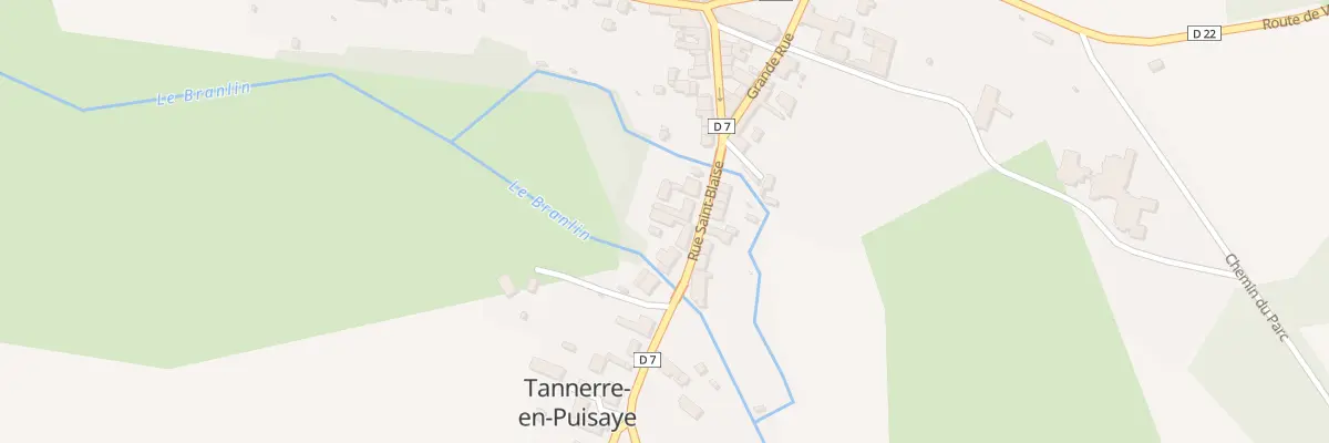 Plan du 6 Rue Saint Blaise à Tannerre-en-Puisaye