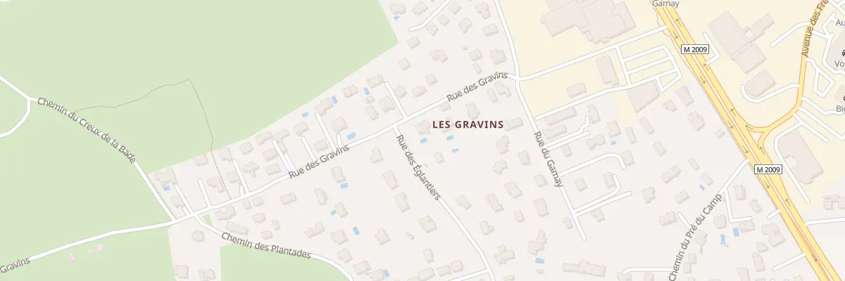 Plan du 15 Rue des Gravins à Aubière