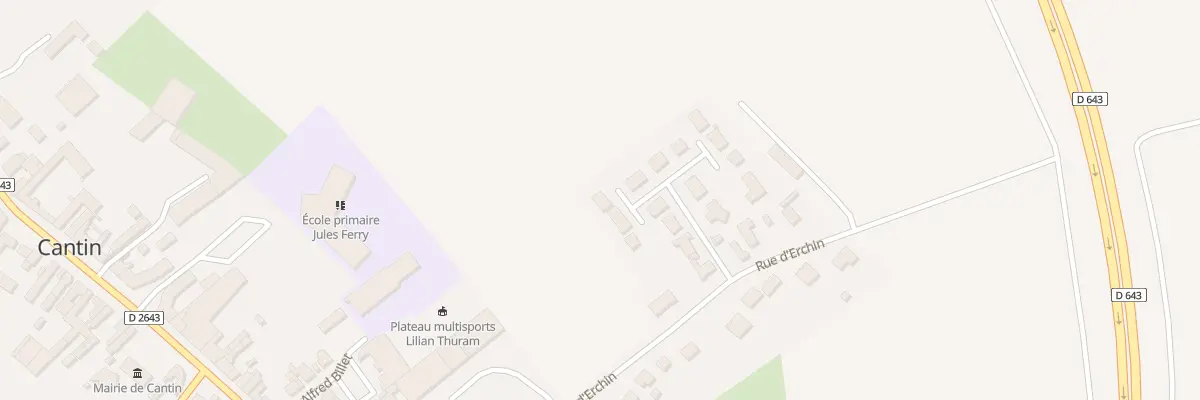 Plan du 16 Rue La Briqueterie à Cantin