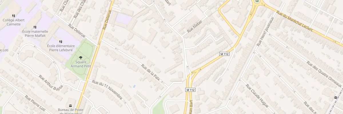 Plan du 46 Rue Jean Bart à Wasquehal