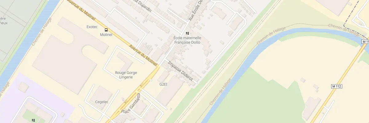 Plan du 14 Rue Émile Dellette à Wasquehal