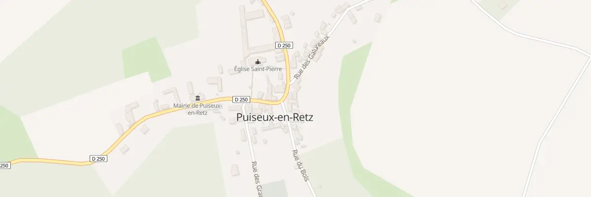 Plan du 1 Rue du Château à Puiseux-en-Retz