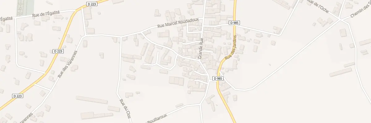 Plan du 5 Rue des Varennes à Saint-Myon