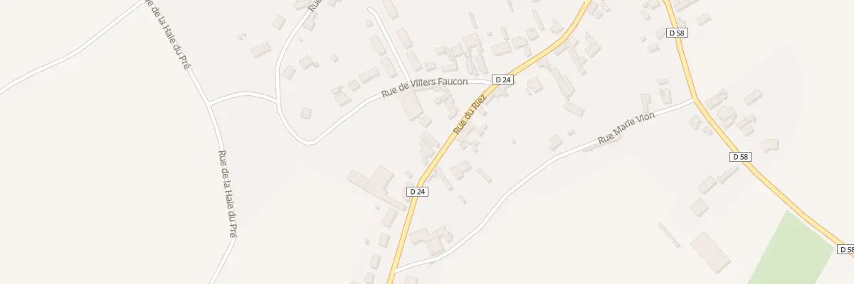 Plan du 22 Rue du Riez à Épehy