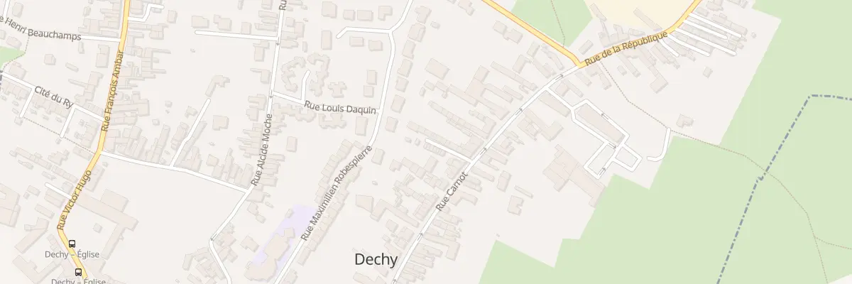 Plan du 37H Rue Carnot à Dechy