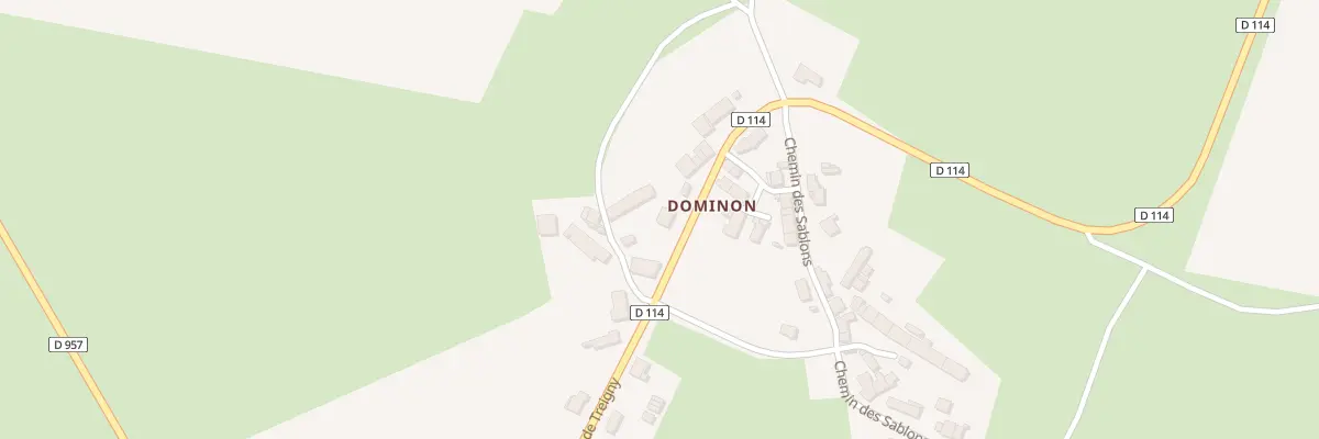 Plan du 80 Dominon à Dampierre-sous-Bouhy
