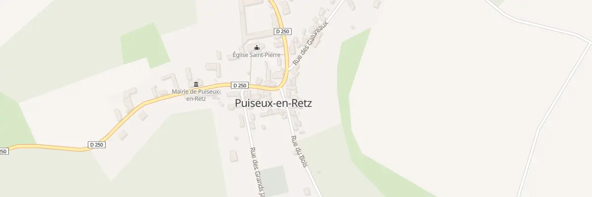 Plan du 5 Rue du Château à Puiseux-en-Retz