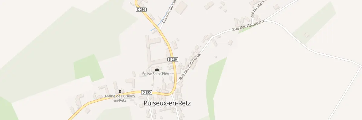 Plan du 3 Rue des Galureaux à Puiseux-en-Retz