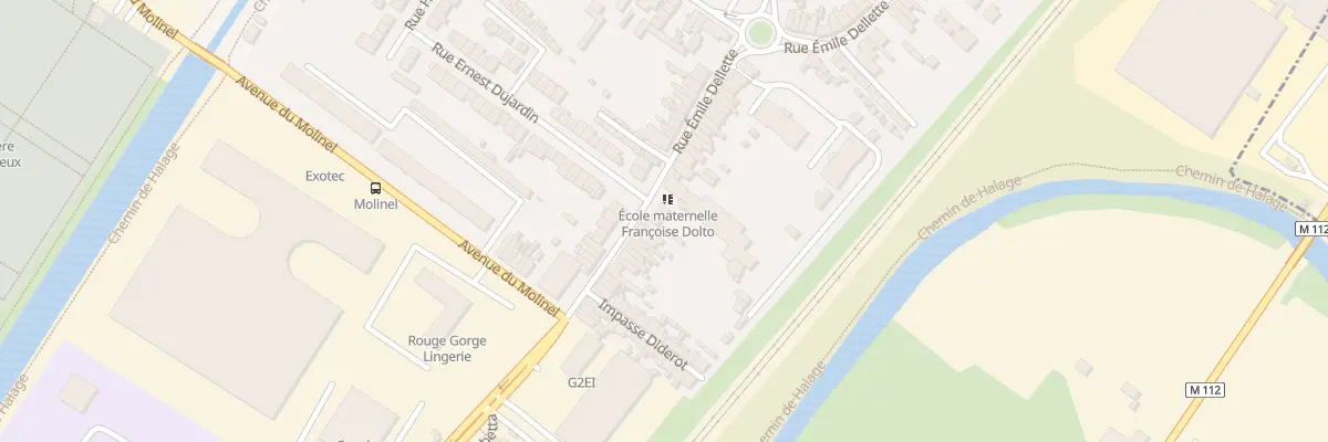 Plan du 32 Rue Émile Dellette à Wasquehal