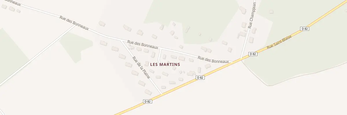 Plan du 22 Rue des Bonneaux à Brannay