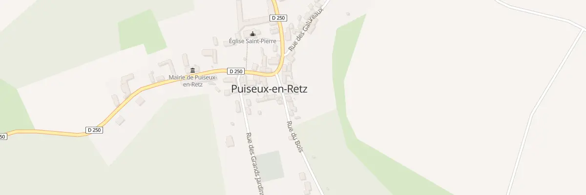 Plan du 3 Rue du Bois à Puiseux-en-Retz