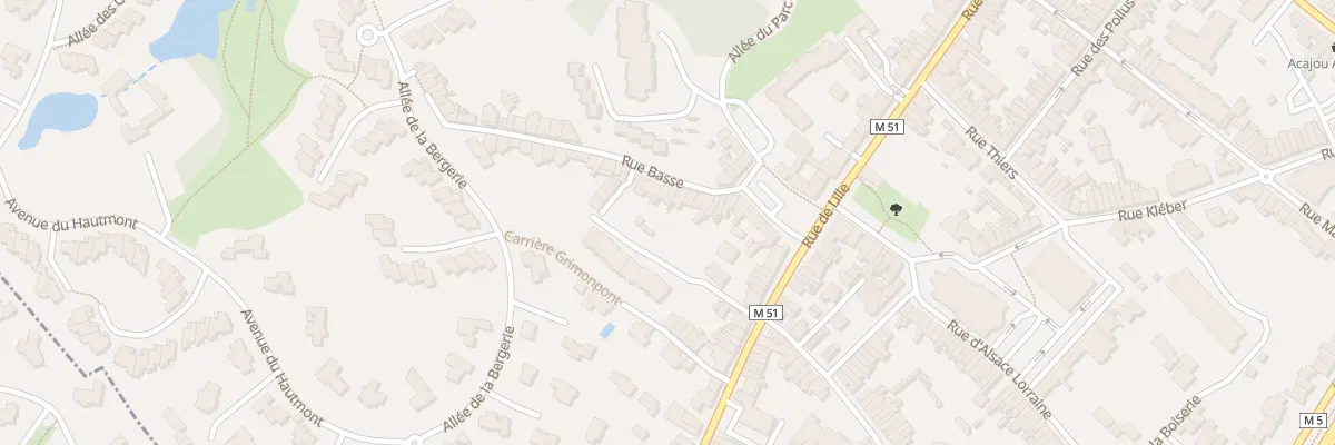 Plan du 9B Rue Basse à Mouvaux