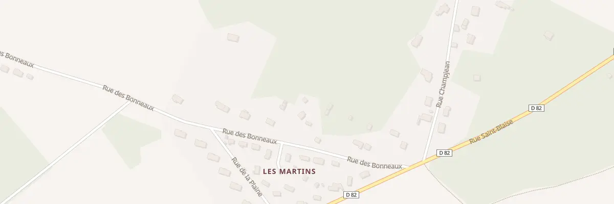 Plan du 7 Rue des Bonneaux à Brannay