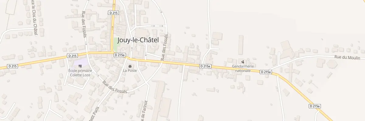 Plan du 18 Rue de Provins à Jouy-le-Châtel