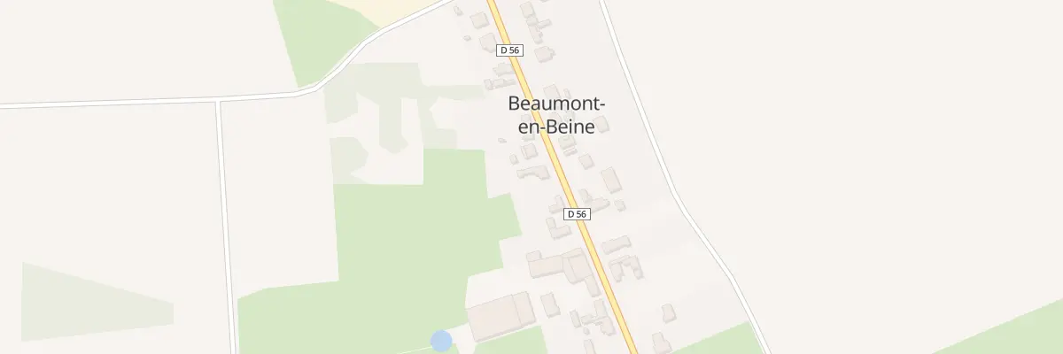Plan du 26 Rue du Village à Beaumont-en-Beine