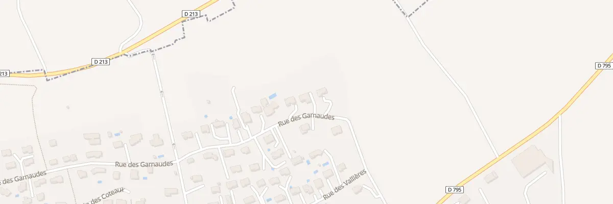 Plan du 41 Rue des Garnaudes à Tallende