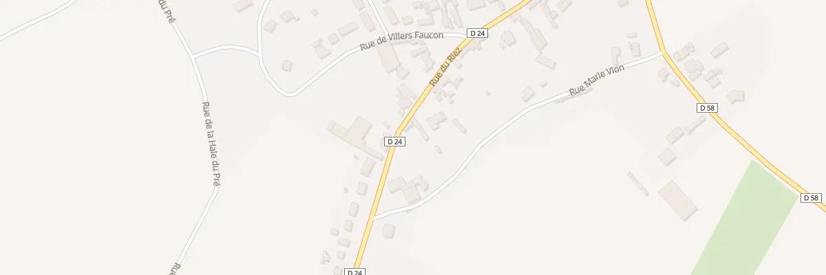 Plan du 27 Rue du Riez à Épehy