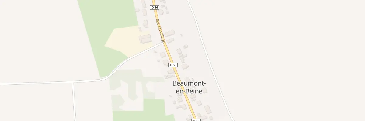 Plan du 29 Rue du Village à Beaumont-en-Beine