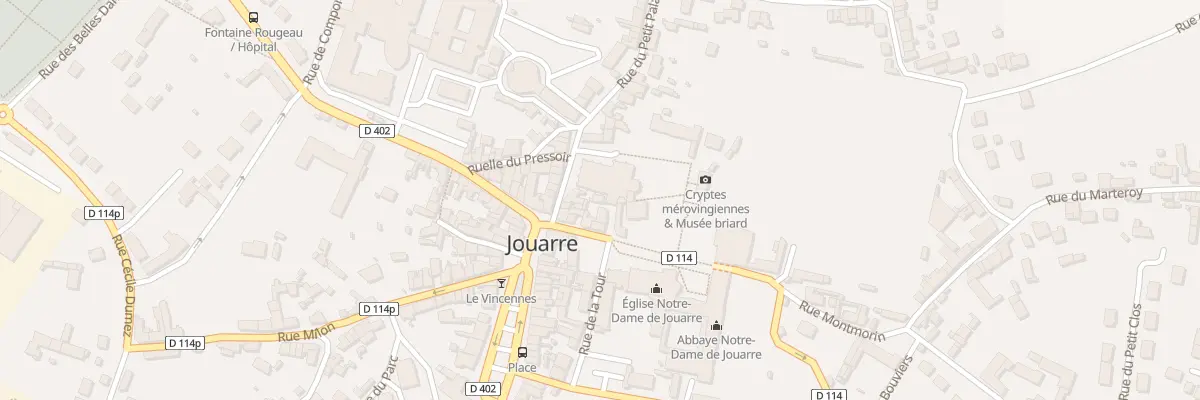 Plan du 6 Rue du Petit Palais à Jouarre