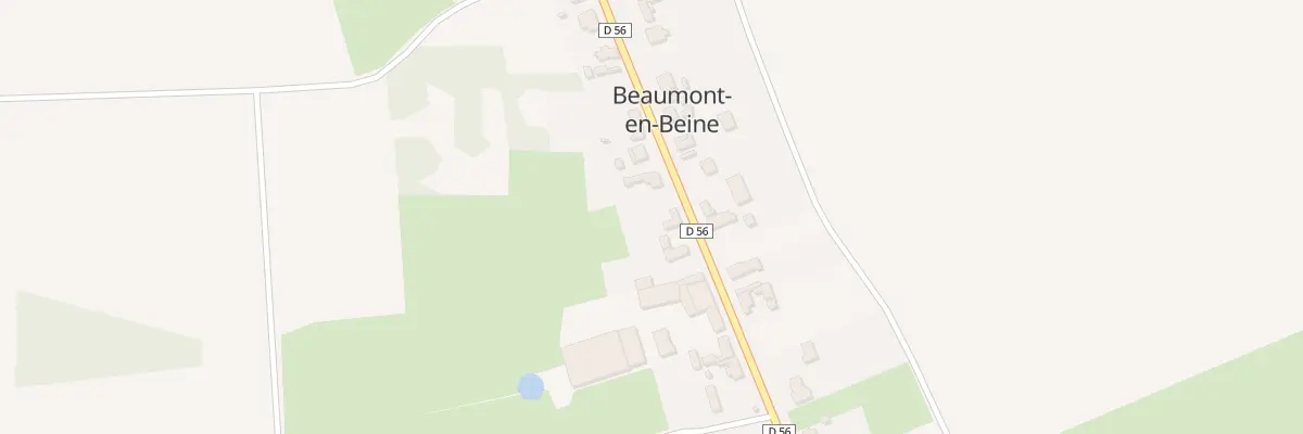Plan du 28 Rue du Village à Beaumont-en-Beine