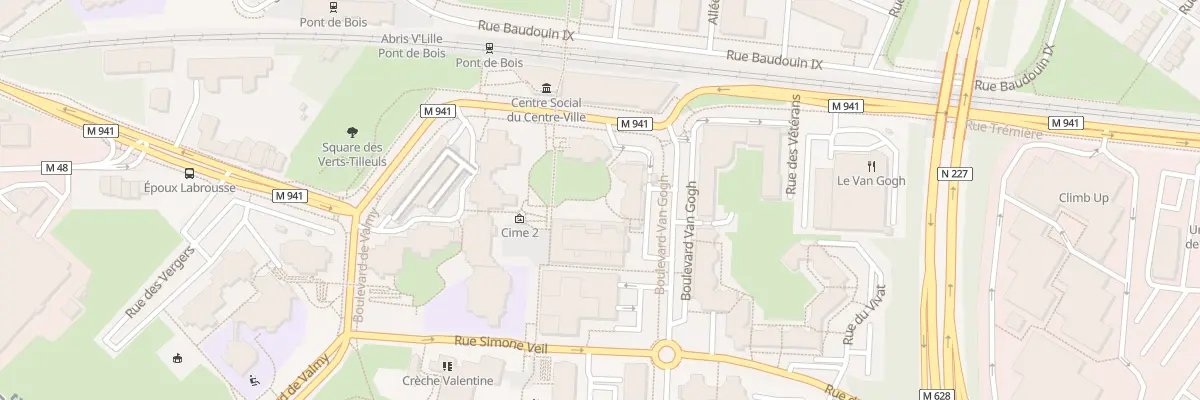 Plan du 53 Bd Van Gogh à Villeneuve-d’Ascq