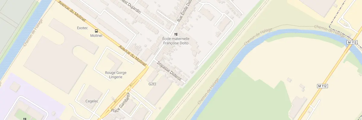Plan du 20 Rue Émile Dellette à Wasquehal