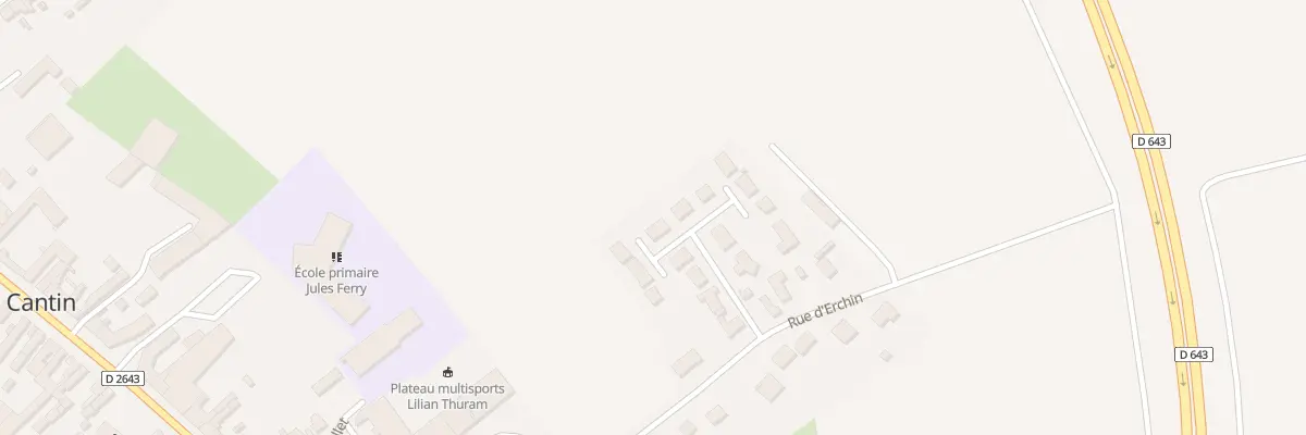 Plan du 17 Rue La Briqueterie à Cantin