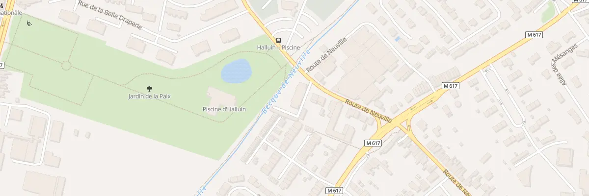 Plan du 6 Rte de Neuville à Halluin