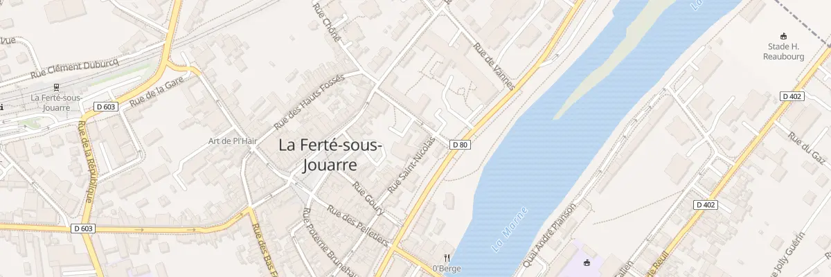 Plan du 2 Rue Saint Nicolas à La Ferté-sous-Jouarre