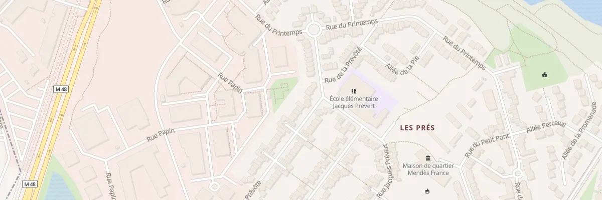 Plan du 45 Rue de la Prevote à Villeneuve-d’Ascq