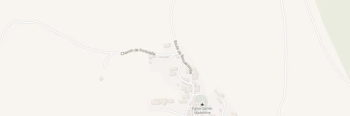 Plan du 5130 Che de Fontvielle aux Hermaux
